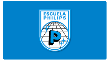 Logo de escuela philips - Cliente de Promo Baires