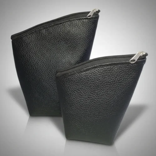 Set yerbero azucarero y porta mate de cuero ecologico impermeable — personalizable con logo — Promobaires Buenos Aires