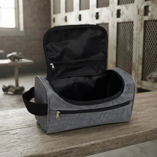 Botinero de cordura impermeable con bolsillo frontal y bolsillo de red, talle 44/45, personalizable con logo, Promobaires Buenos Aires