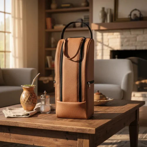bolso-matero-porta-termo-eco-cuero-mate bolso matero porta termo eco cuero mate bag