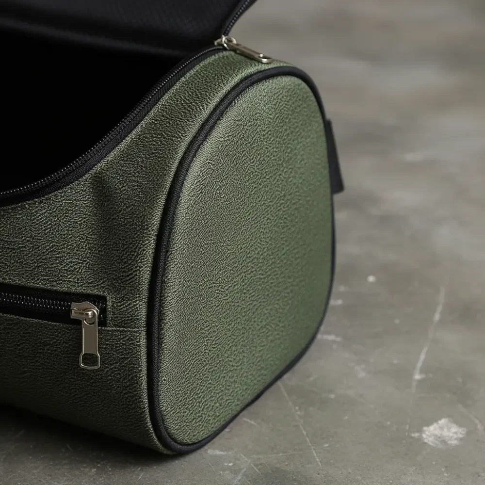 Botinero de cordura impermeable con bolsillo frontal y bolsillo de red, talle 44/45, personalizable con logo, Promobaires Buenos Aires