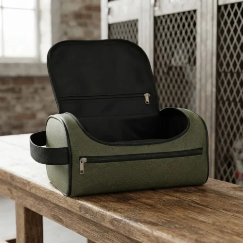 Botinero de cordura impermeable con bolsillo frontal y bolsillo de red, talle 44/45, personalizable con logo, Promobaires Buenos Aires