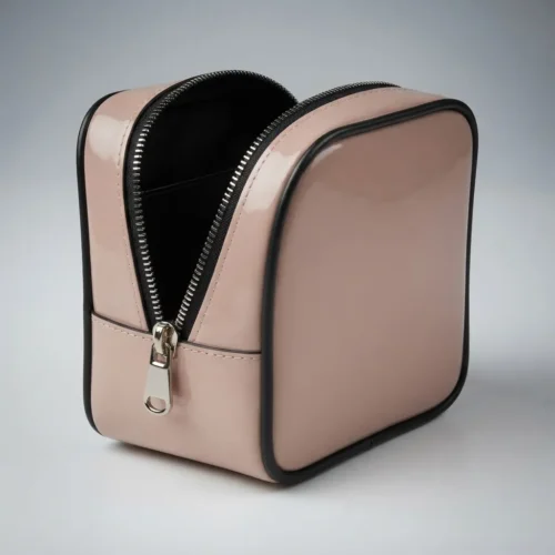 Neceser Portacosmeticos small (7) Neceser porta cosméticos de viaje small en PU charolado — personalizable con logo — Promobaires Buenos Aires