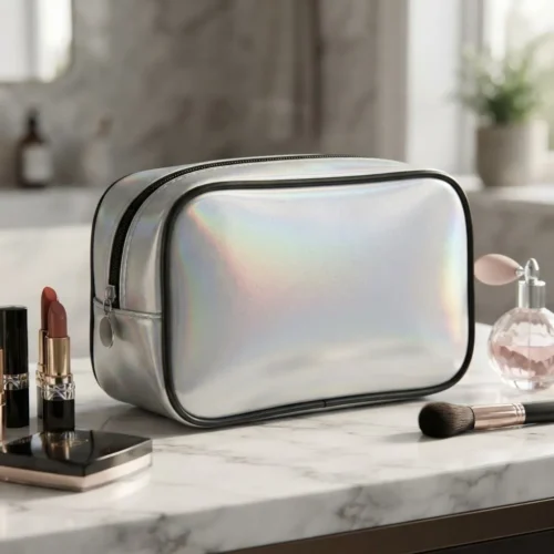 Neceser Portacosmeticos small (8) Neceser porta cosméticos de viaje small en PU charolado — personalizable con logo — Promobaires Buenos Aires
